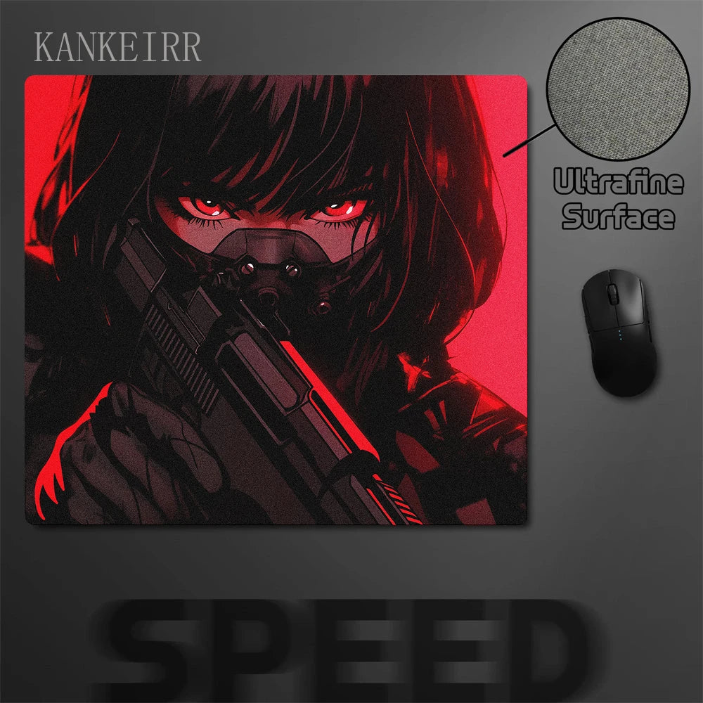 Mousepad - Oni Mask Girl