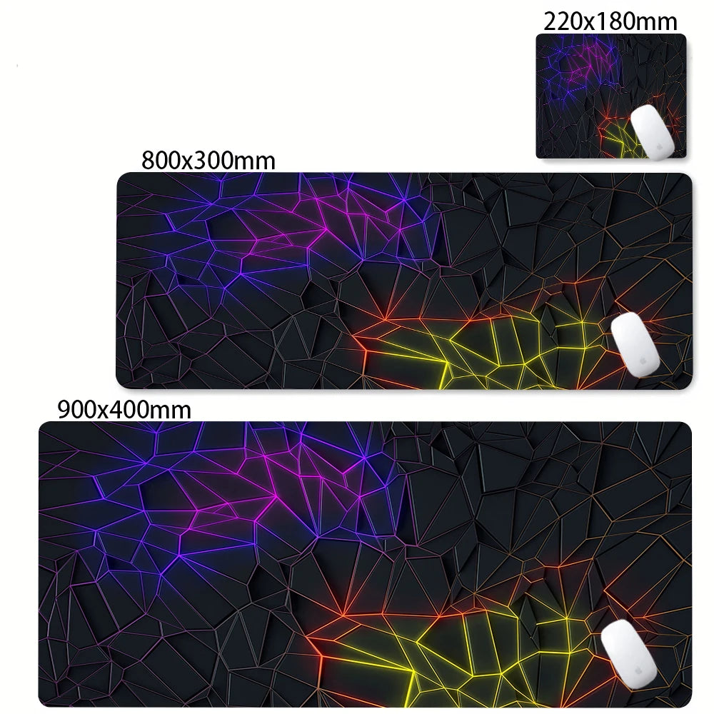 Mousepad - Neon Geometry