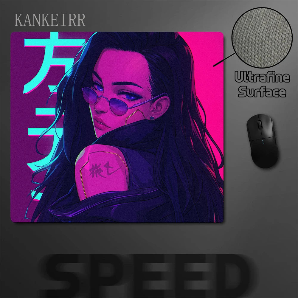 Mousepad - Oni Mask Girl