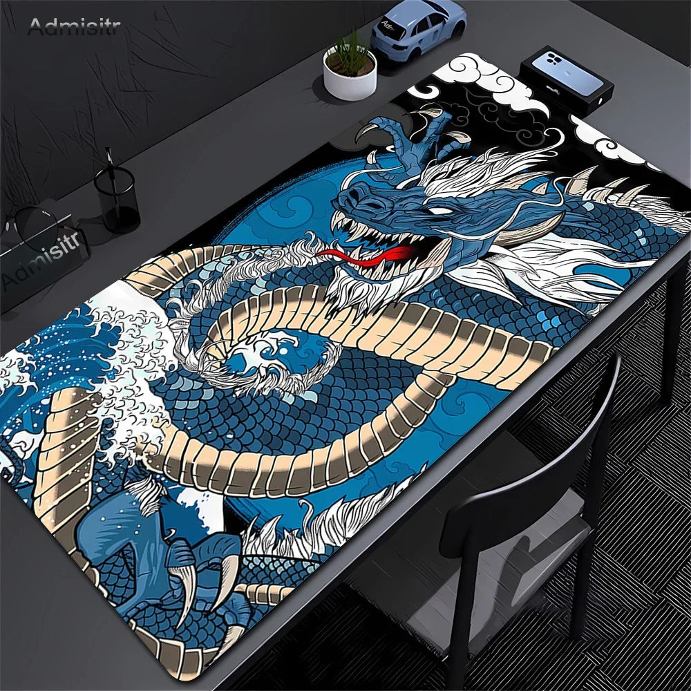 Mousepad - Dragon B&W