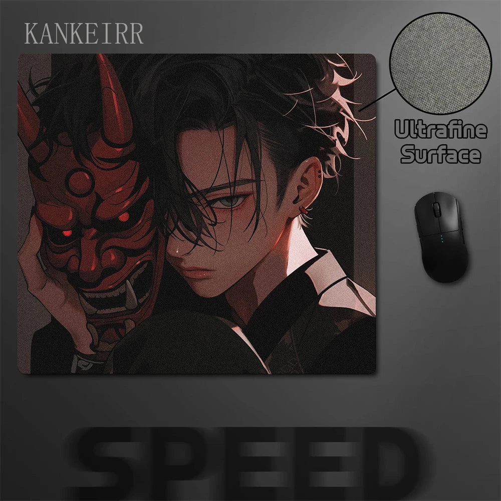 Mousepad - Oni Mask Girl
