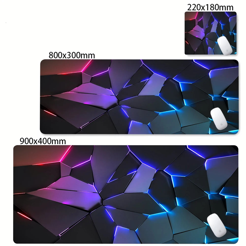 Mousepad - Neon Geometry