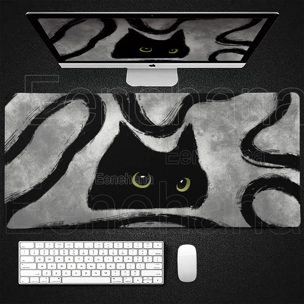 Mousepad - Black Cat