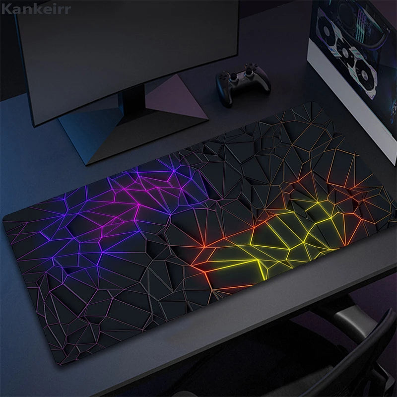 Mousepad - Neon Geometry