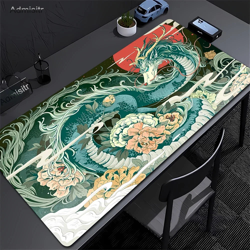 Mousepad - Dragon B&W