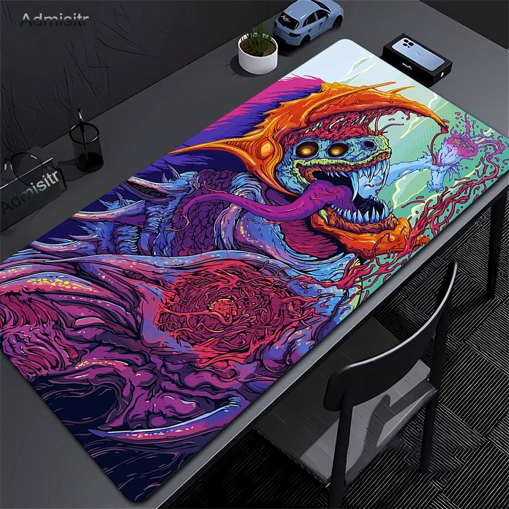 Mousepad - Dragon B&W