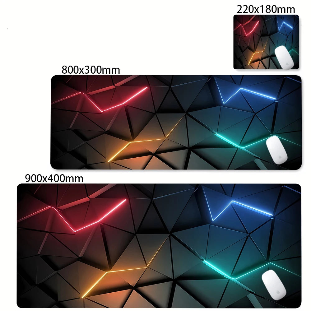 Mousepad - Neon Geometry