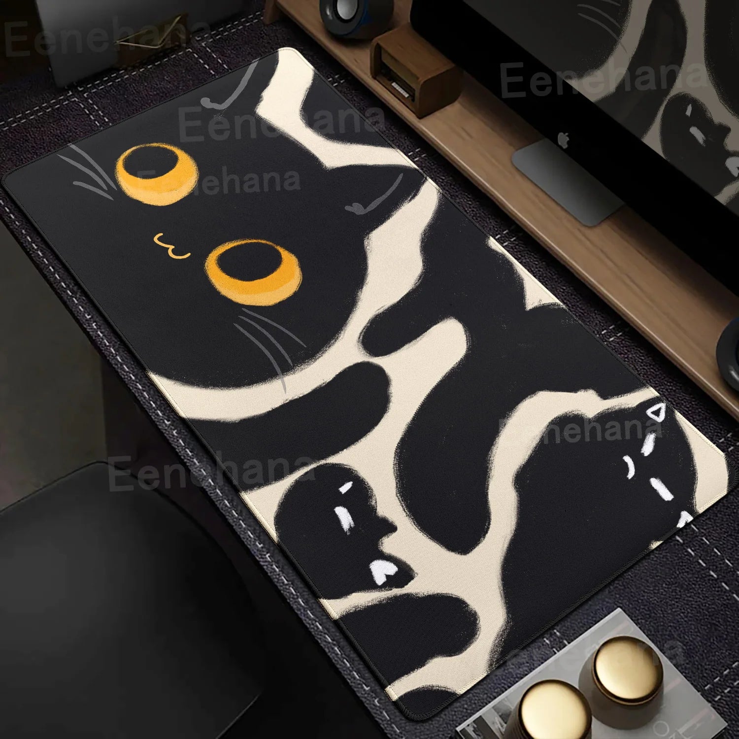 Mousepad - Black Cat