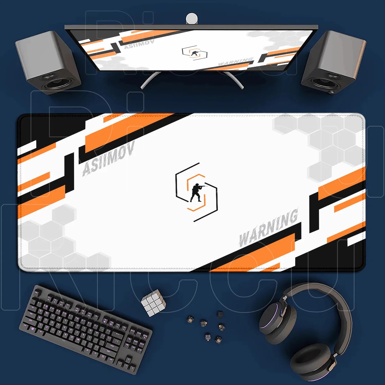 Mousepad - Cartoon Pink