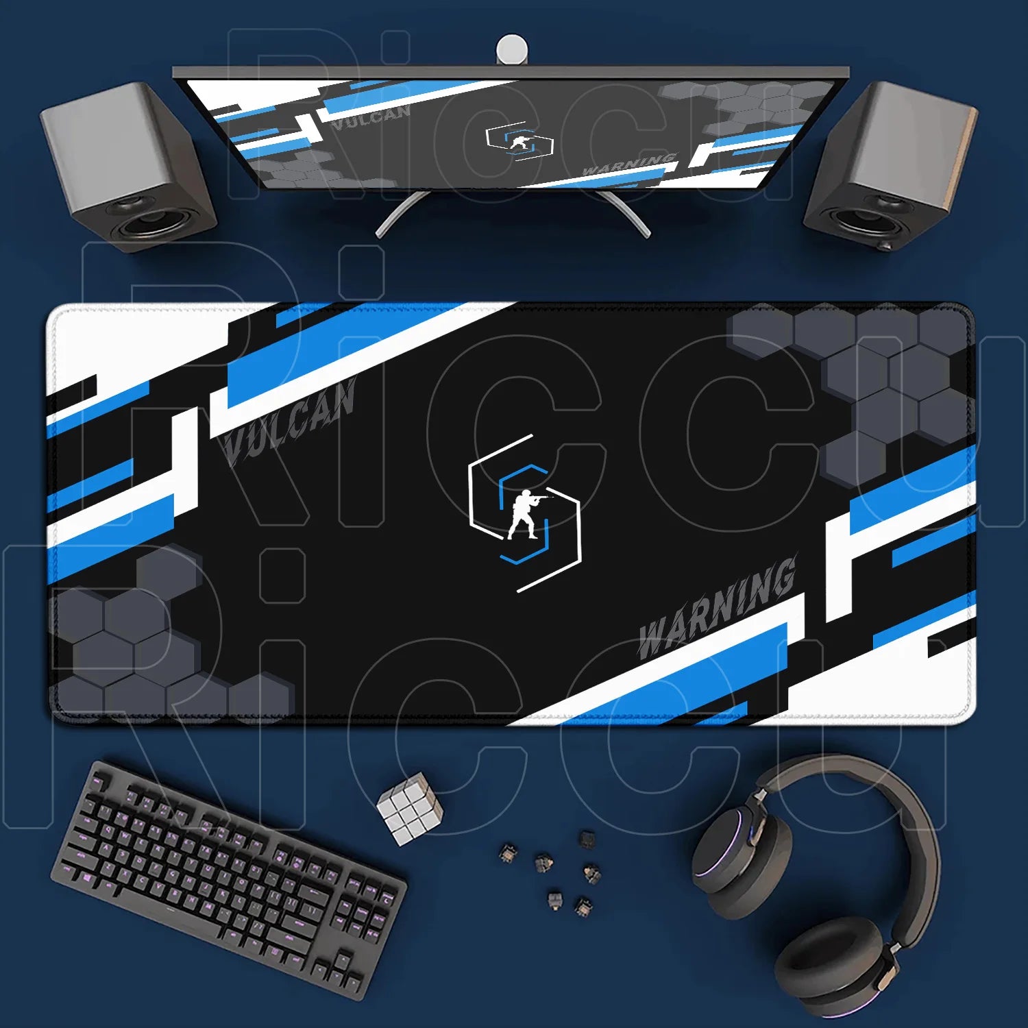 Mousepad - Cartoon Pink