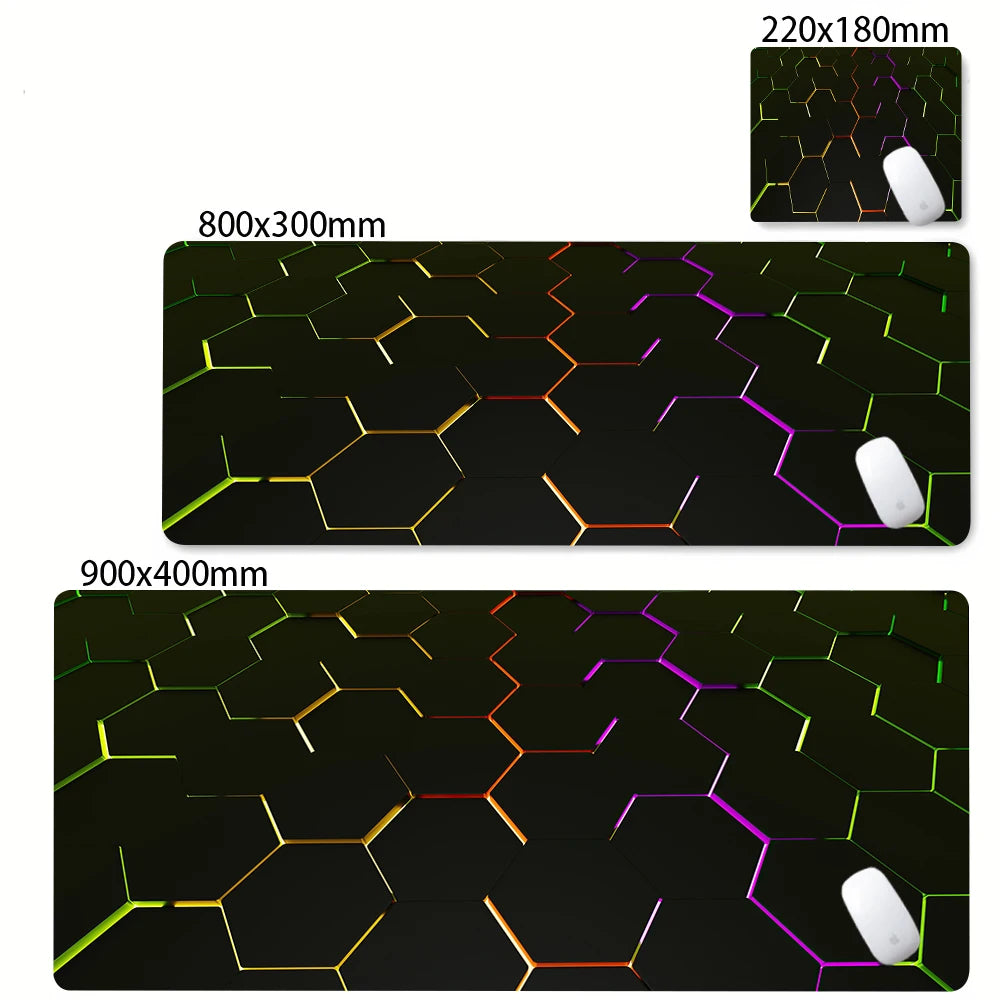 Mousepad - Neon Geometry