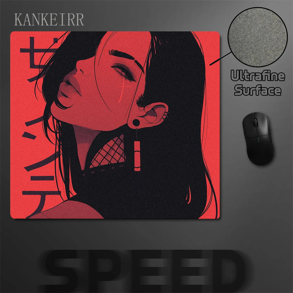 Mousepad - Oni Mask Girl