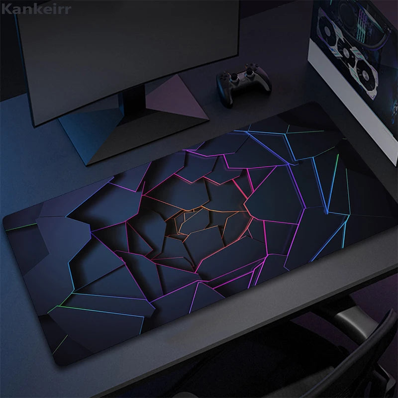 Mousepad - Neon Geometry