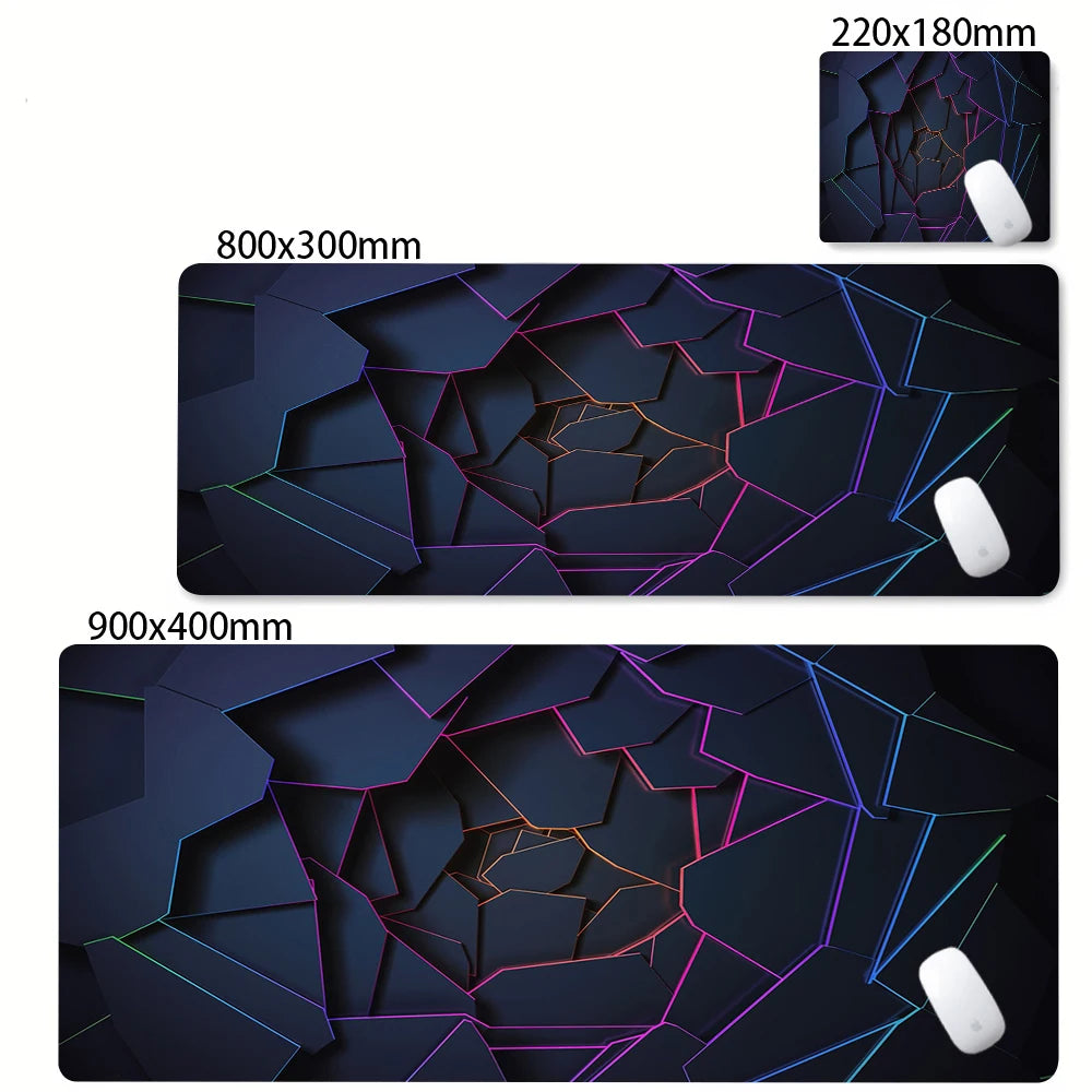 Mousepad - Neon Geometry