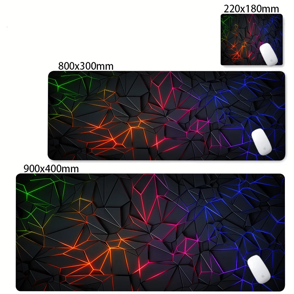 Mousepad - Neon Geometry