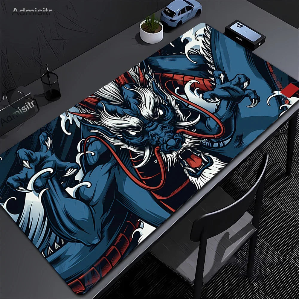 Mousepad - Dragon B&W